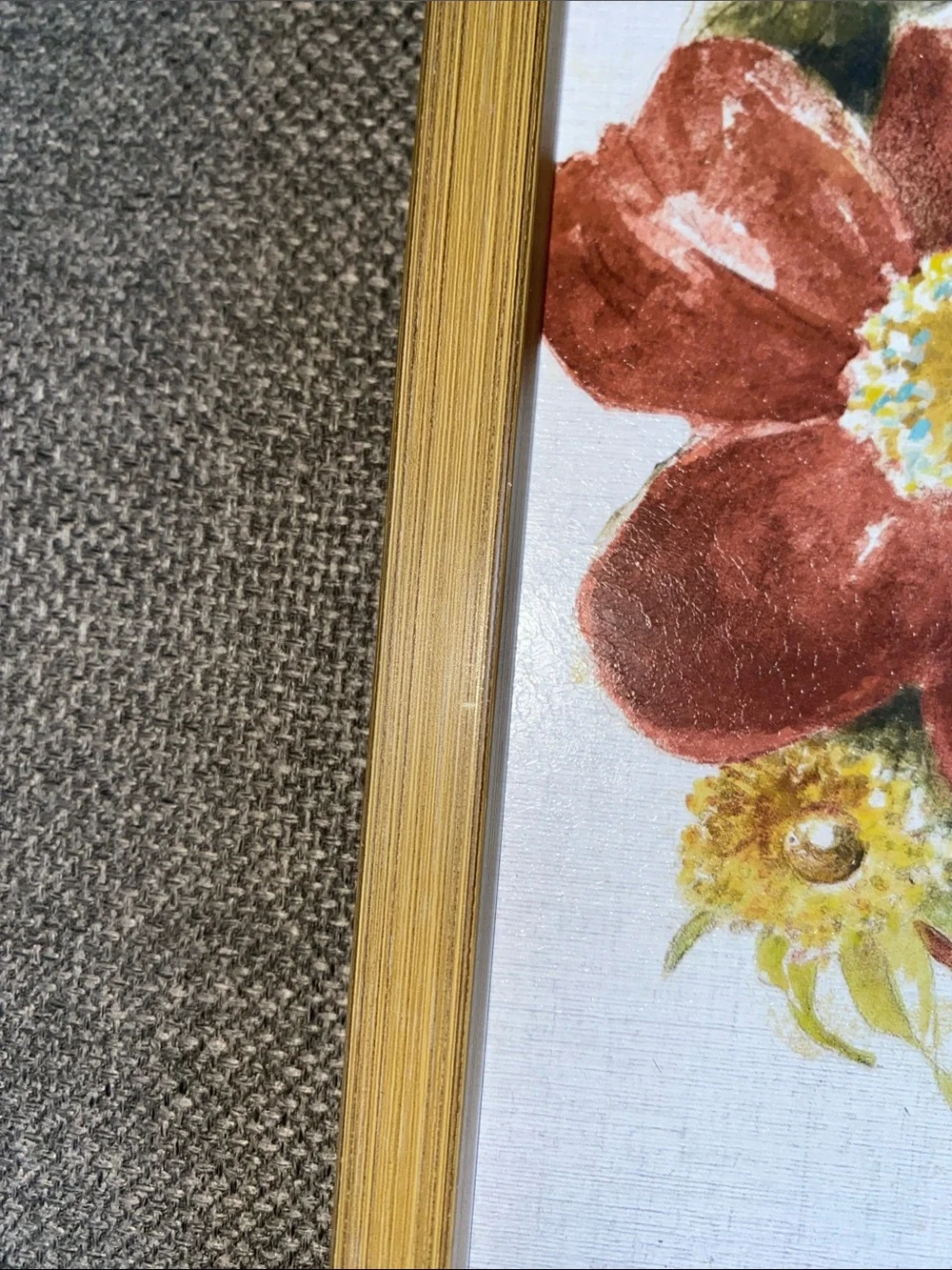 Sundance Paired Floral Wall Art in Brown, Yellow, Green